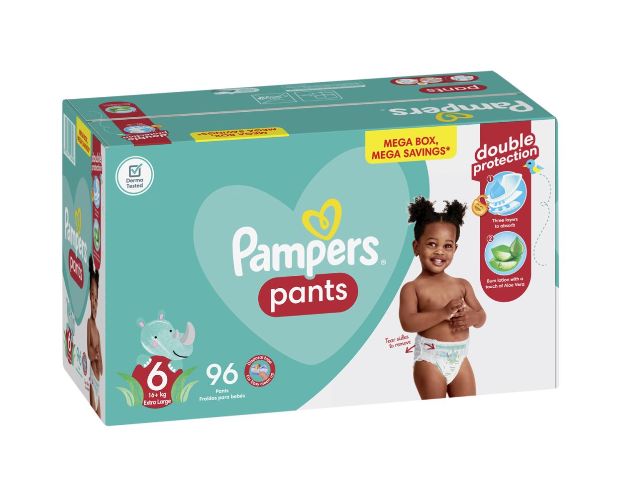 pampers pieluchomajtki xxl