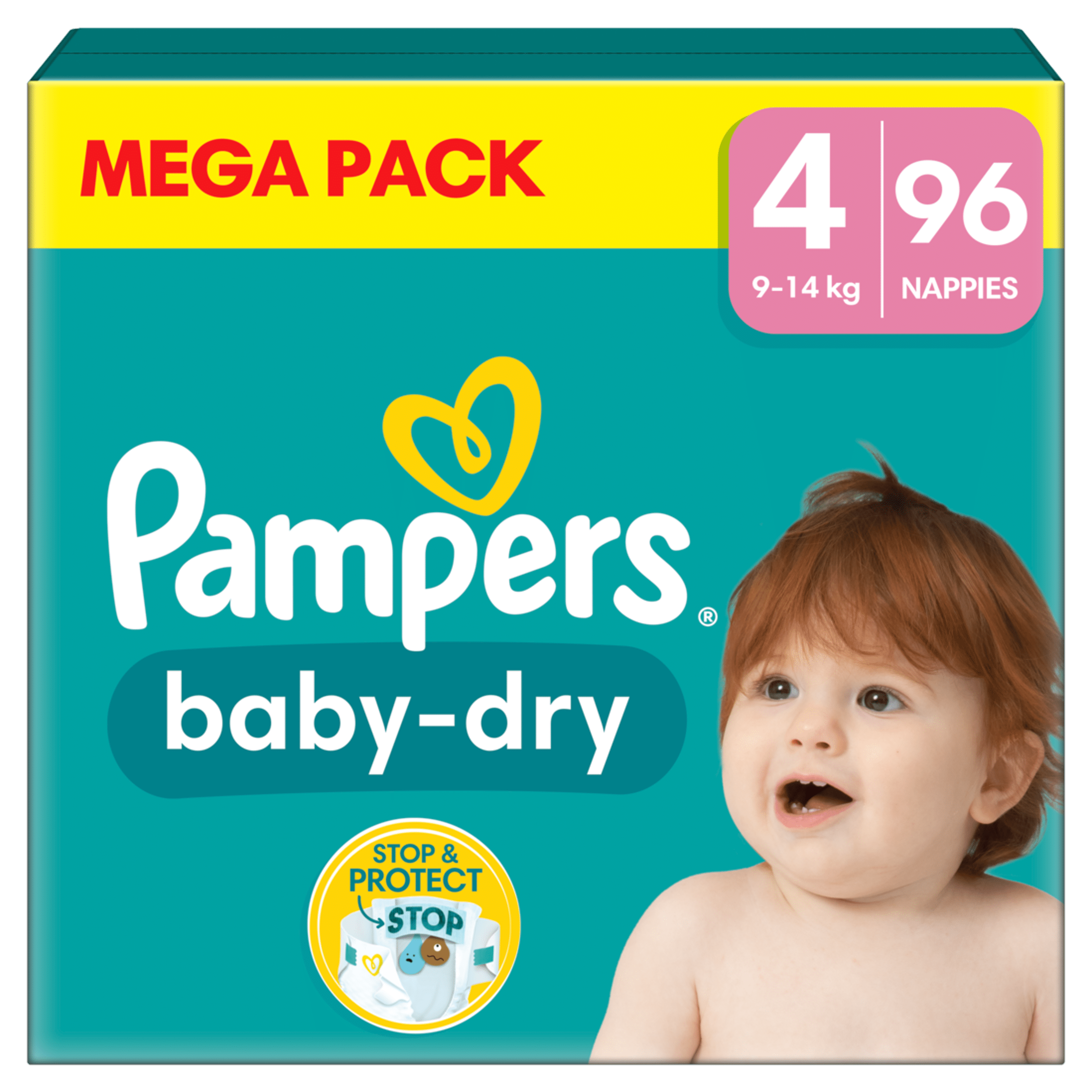 pampers pieluchomajtki pants 4 maxi 104