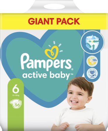 pampers active baby 3 208 sztuk