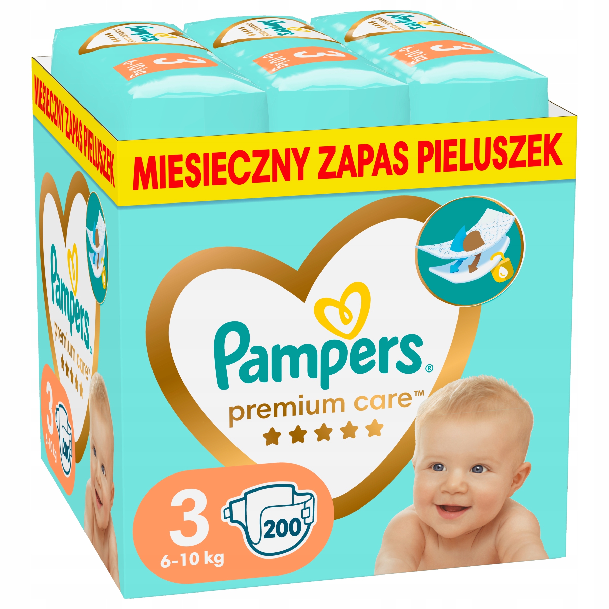 pieluchy na rok pampers