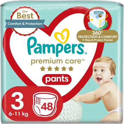 pampers zielone a pomarańczowe