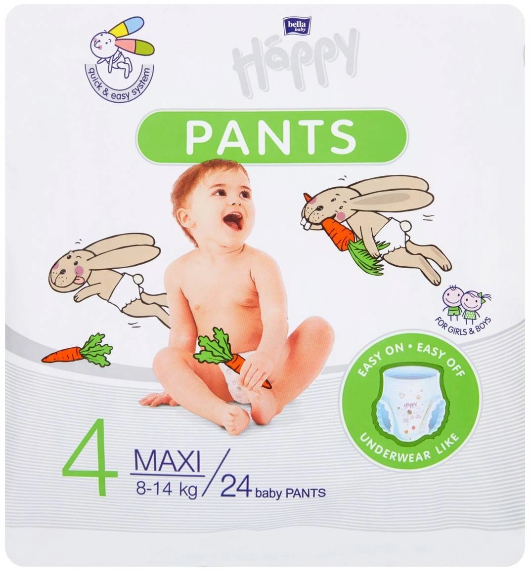 pee in pampers