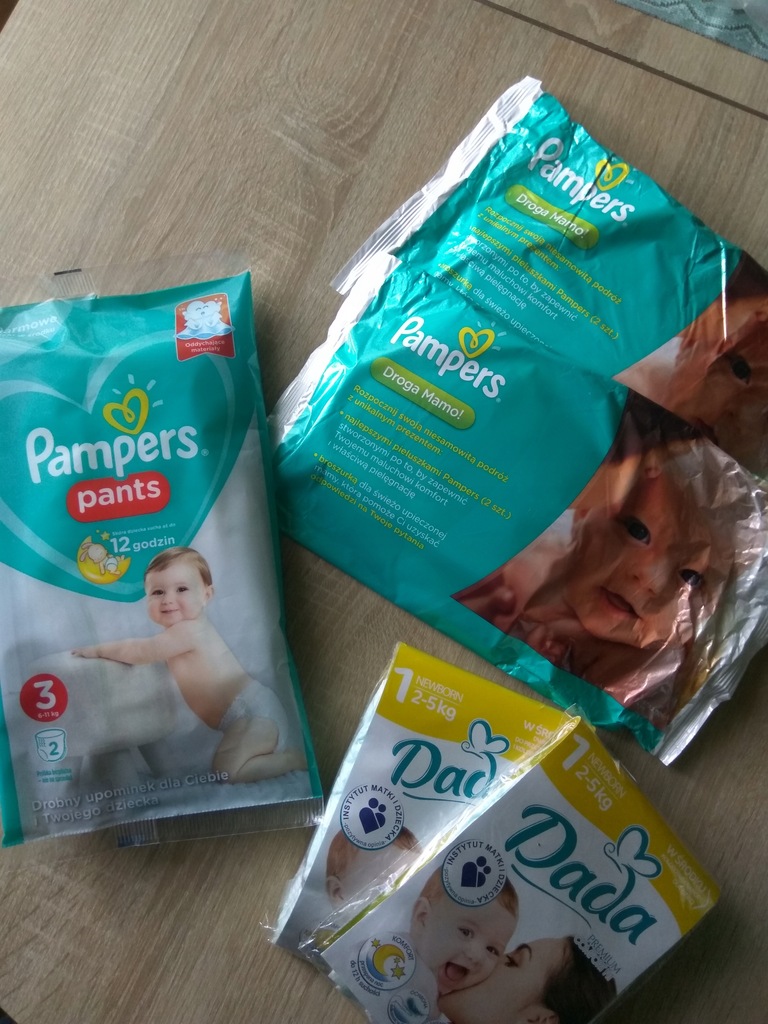 pieluszki na rok pampers