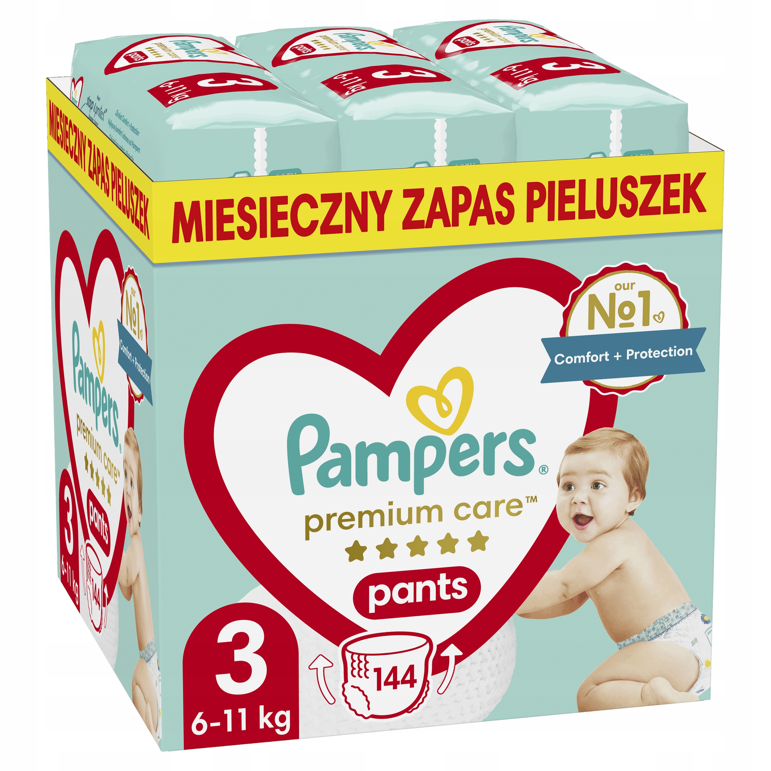 pampers 3 jak się zaklada