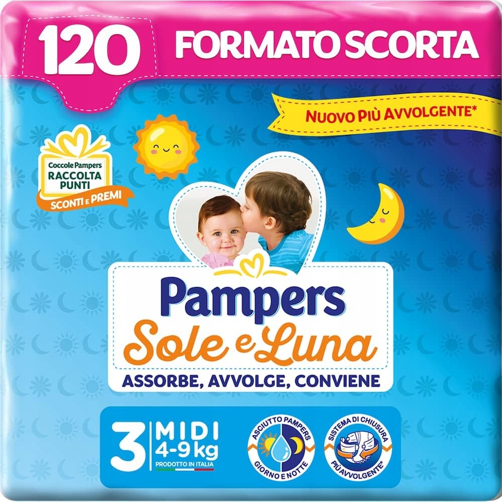 3 lata i pampers