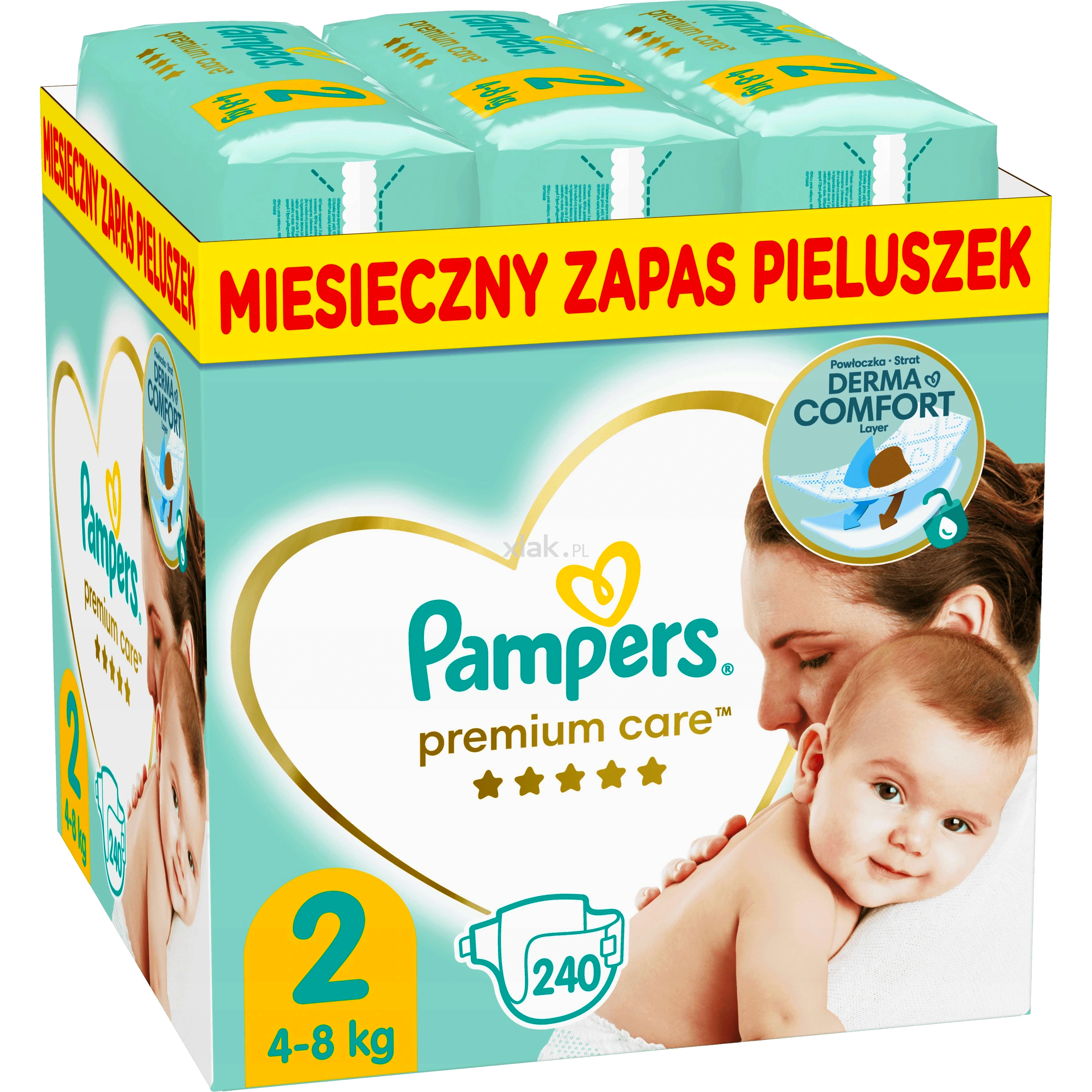 pampers baby dry 4 cena