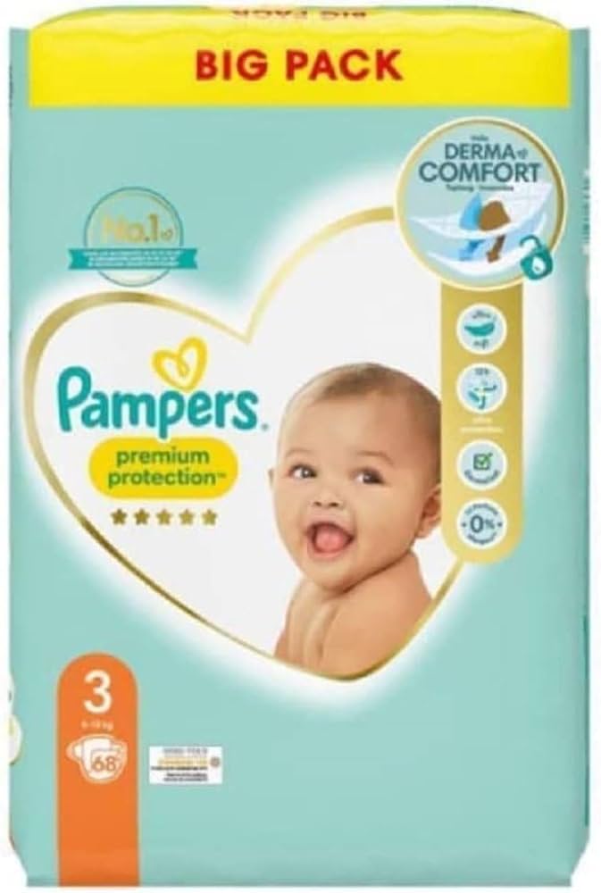 pampers size 1 weight kg