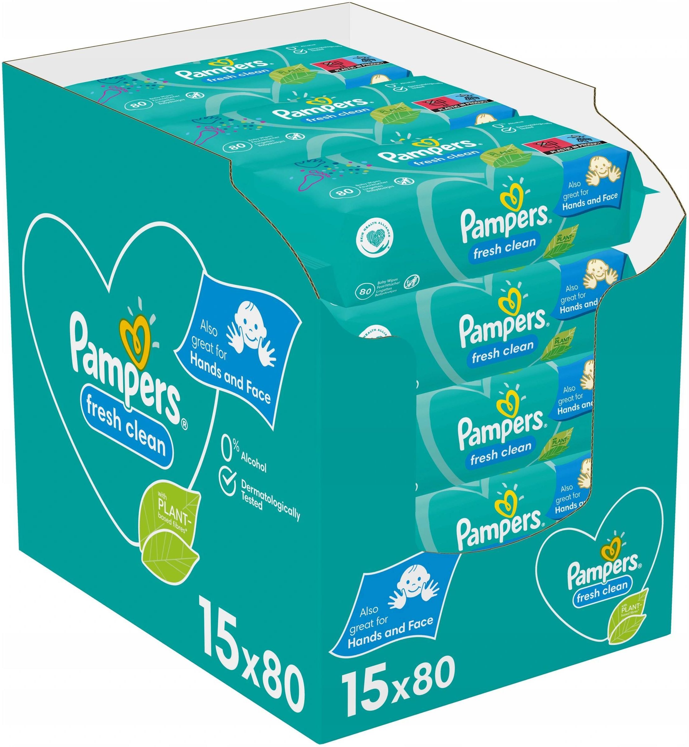 rossman chusteczki pampers 6x64