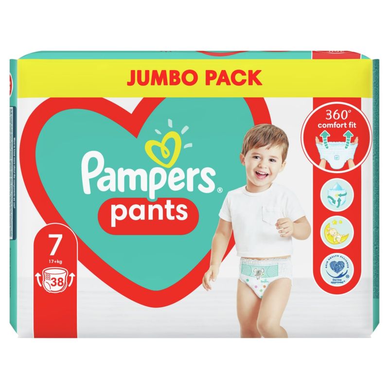 kid in pampers draw