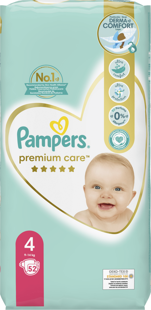 pierwsze pieluchy pampers