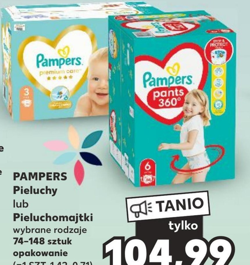 pampers pure 3 ceneo