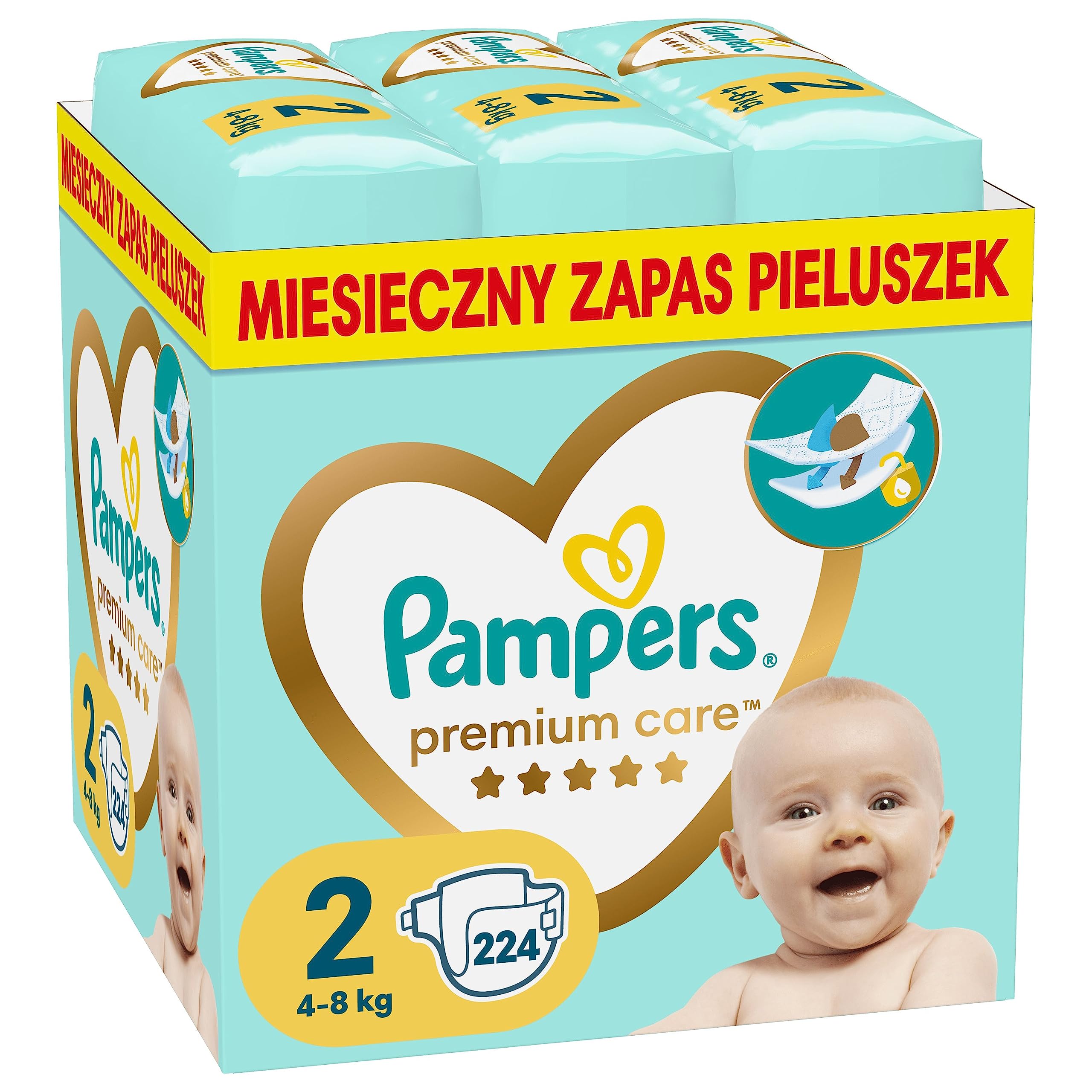 6x pampers premium care 1