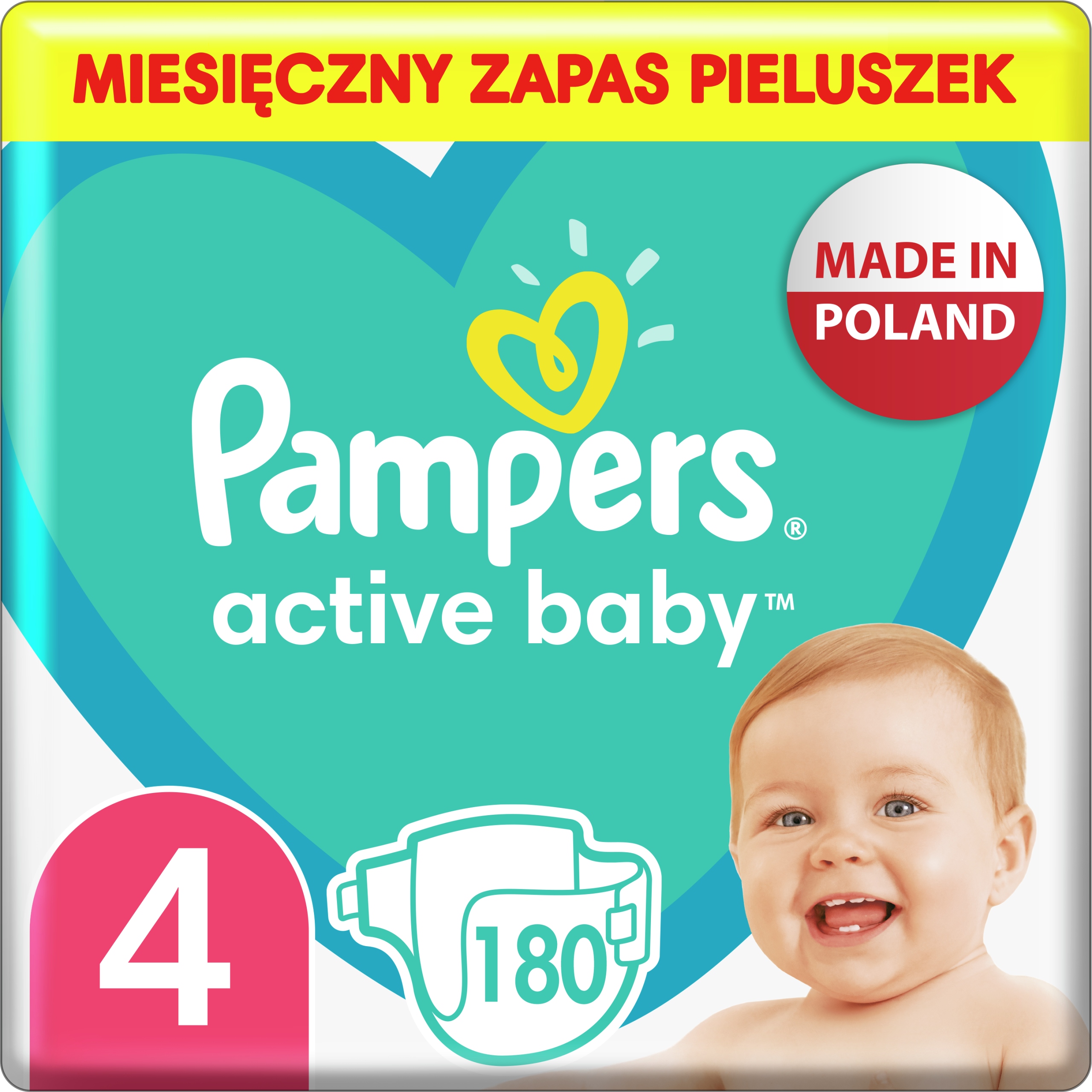 pieluchy pampers active baby dry 2x