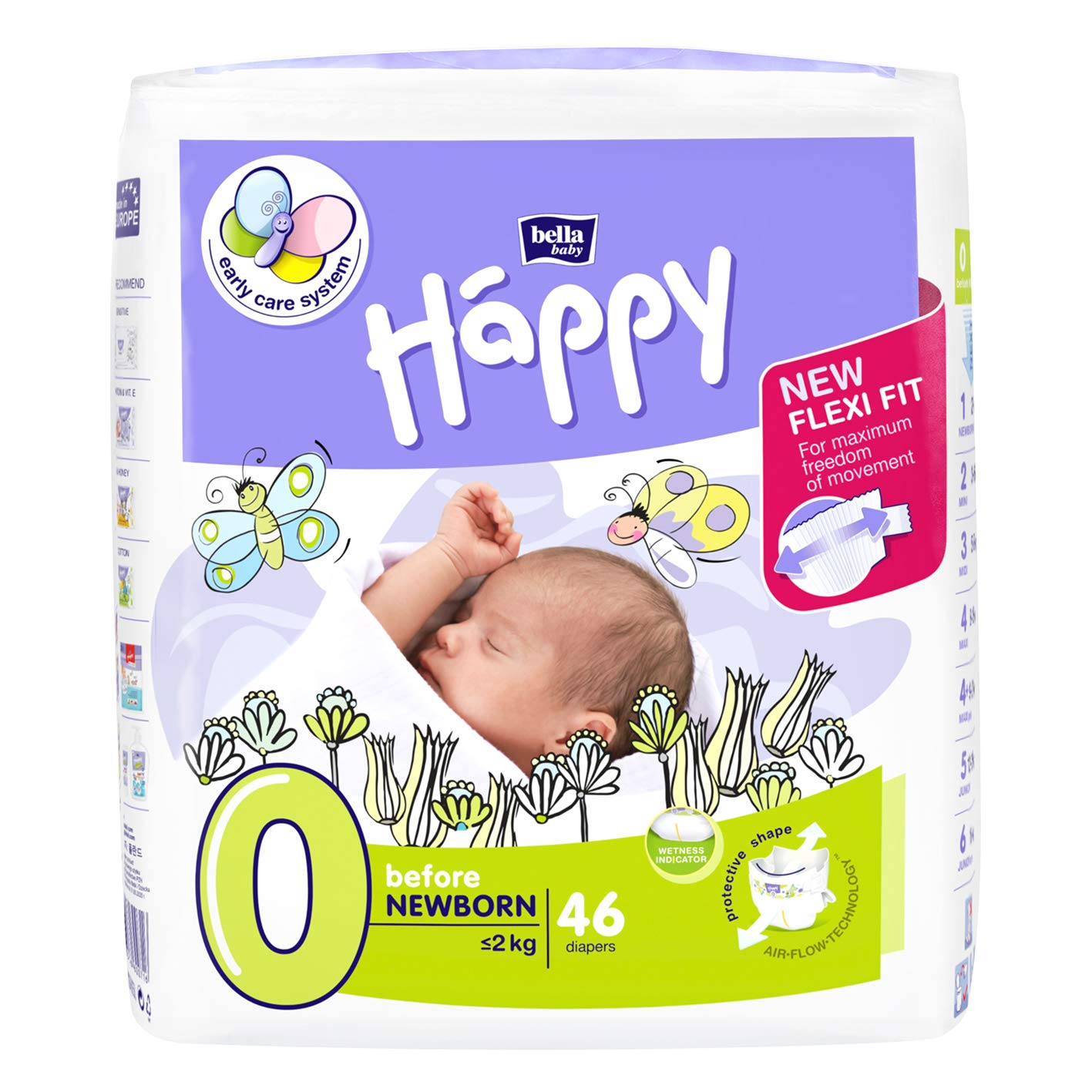 pampers procare 0 pieluchy 38 sztuk