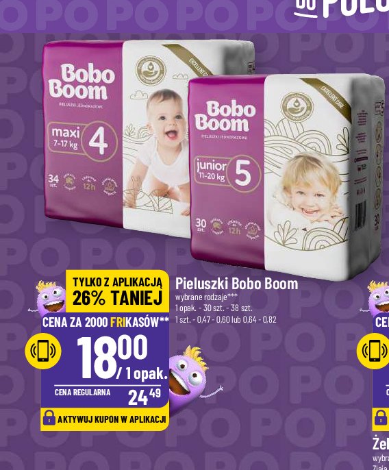 pampers biedronka plock