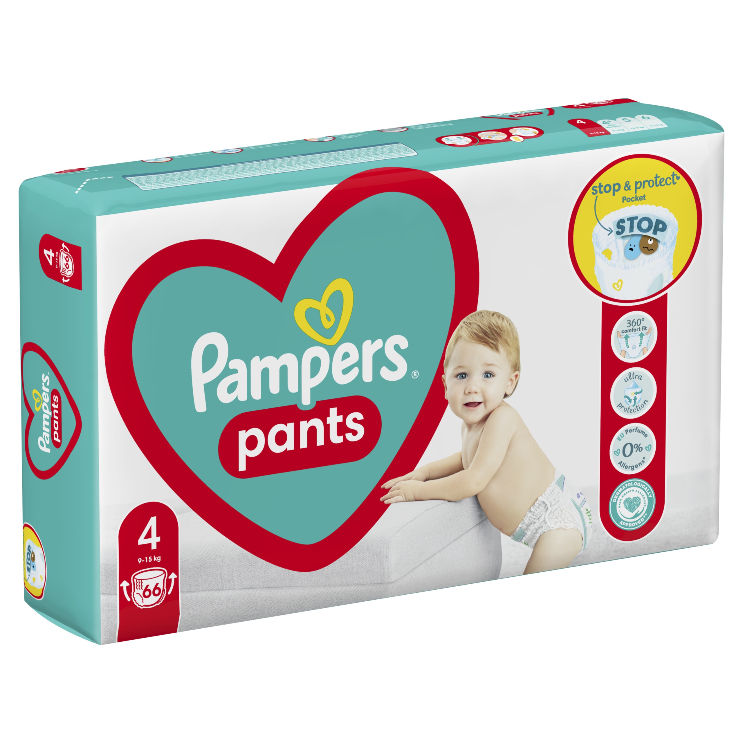 pampers 4+ 96 sztuk