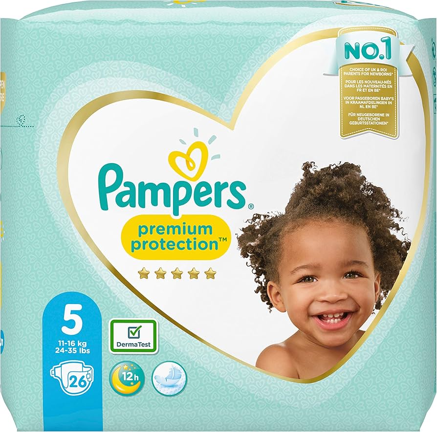 pampers pieluchomajtki pants 3 midi 120 szt