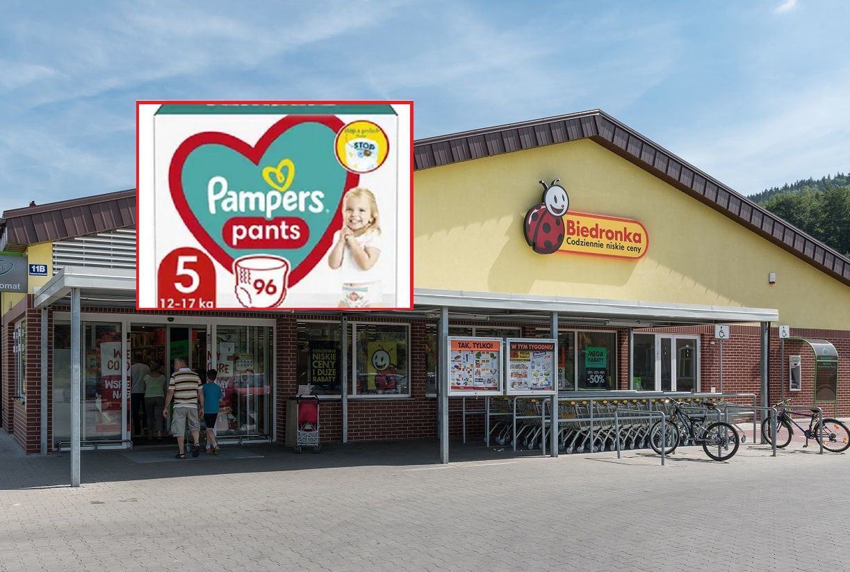 pieluchomajtki pampers 4 rossmann