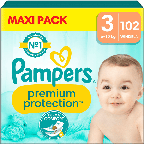 pampers białe