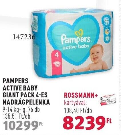 pampers baby 4