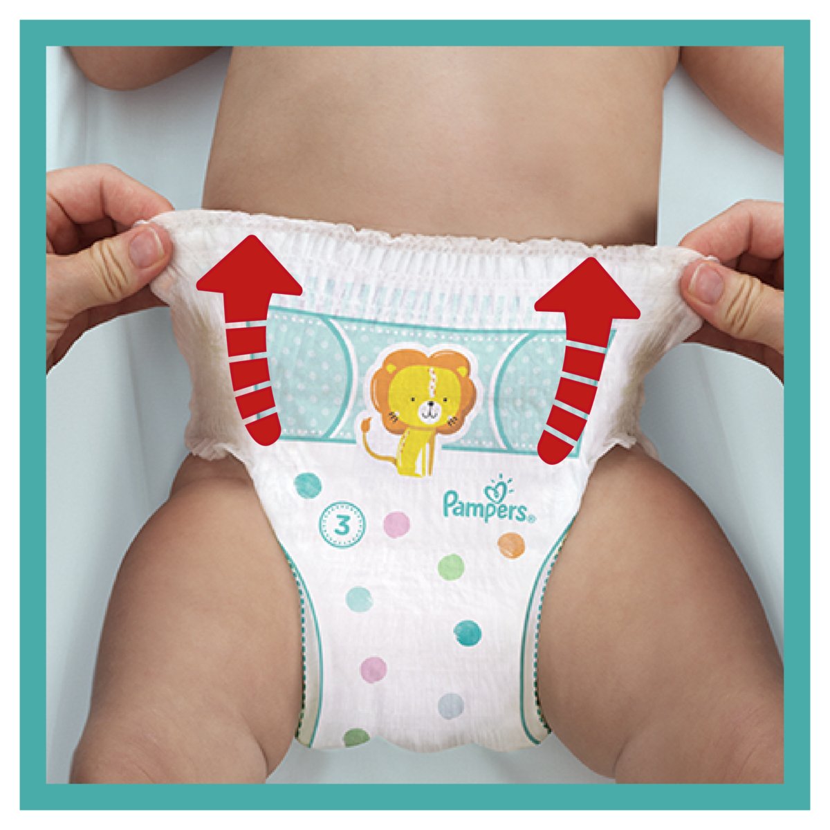 pampers pants zalety