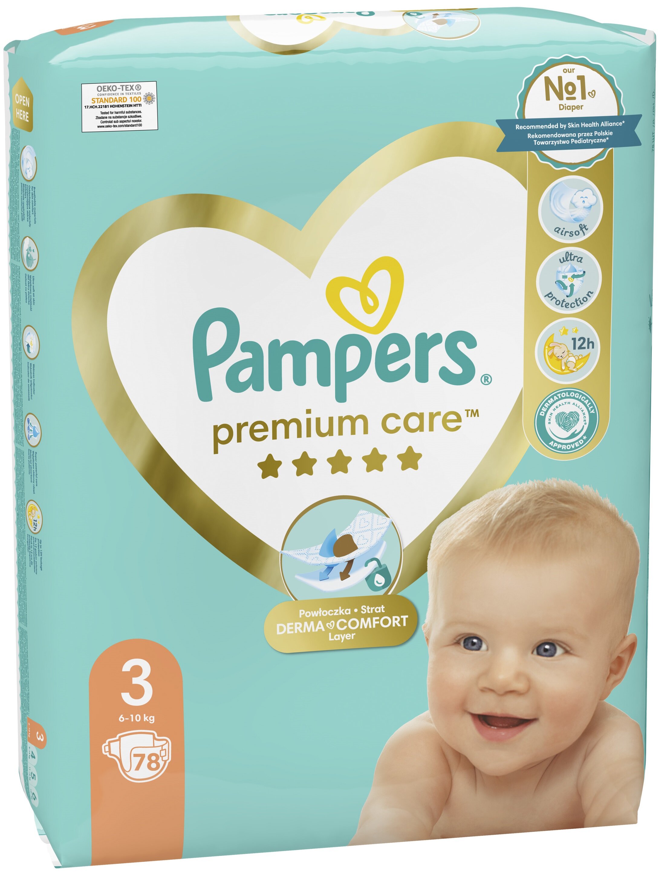 pieluchy pampers premium care za 1 grosz rossmann