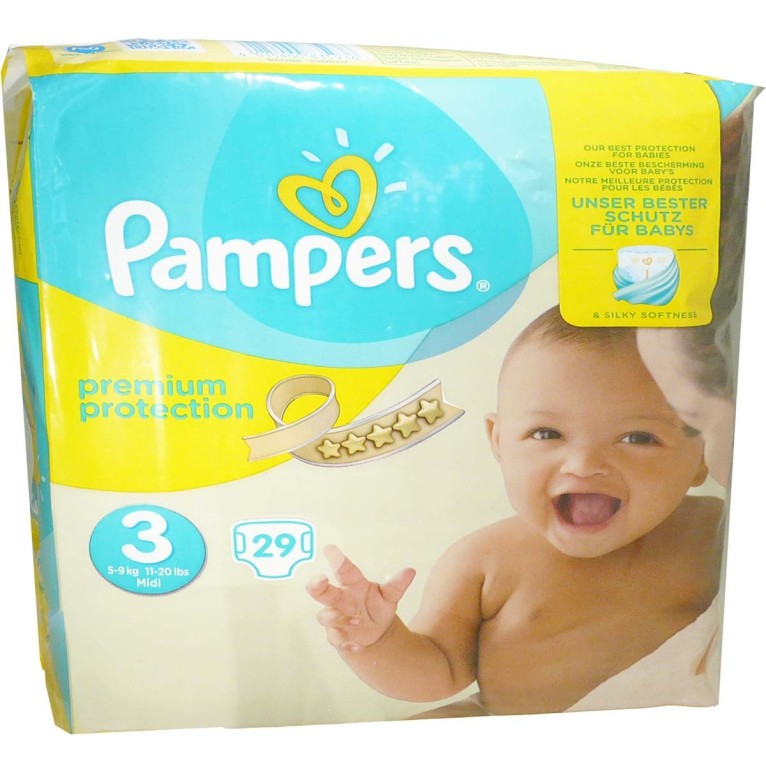 pampers woda