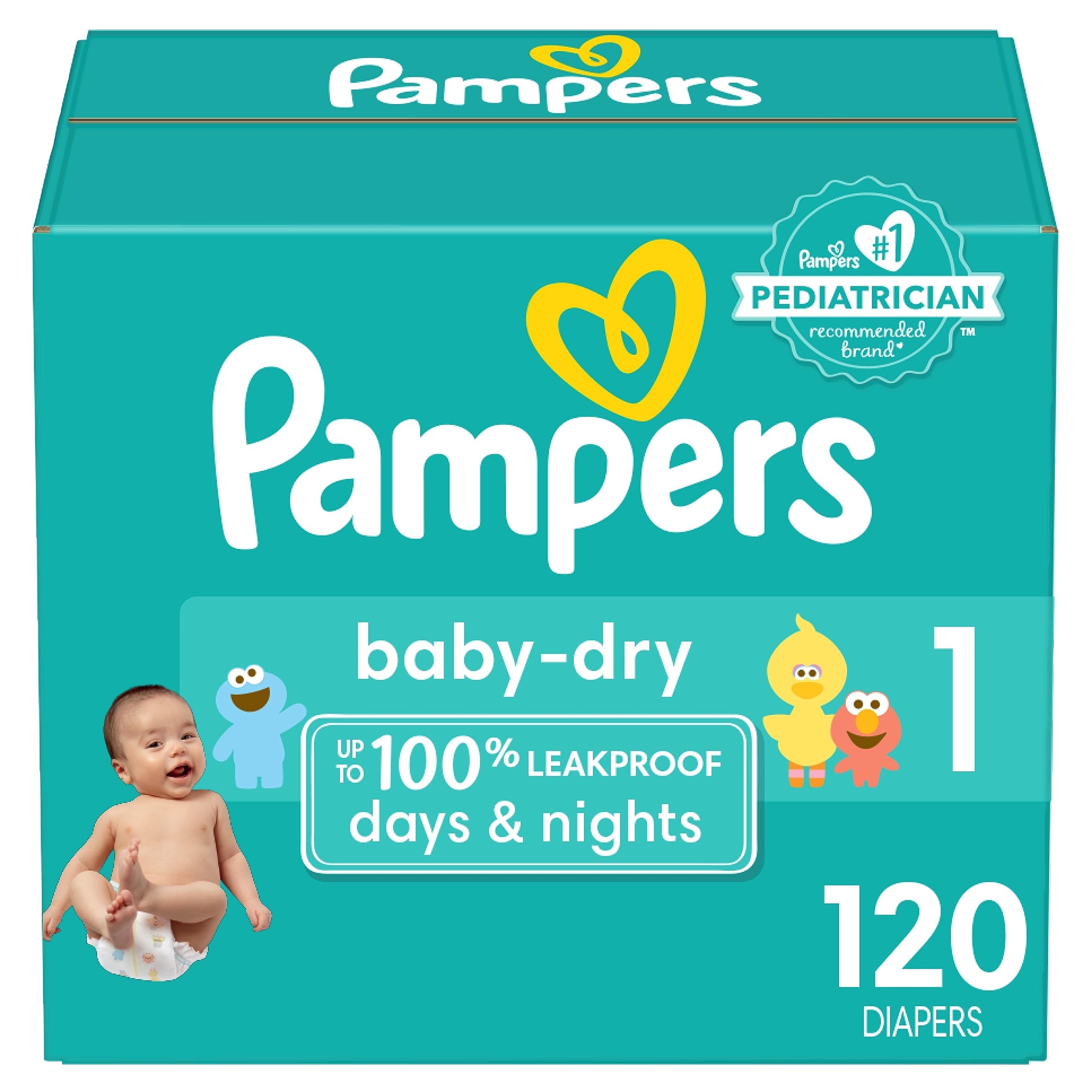 pampers wet wipes box