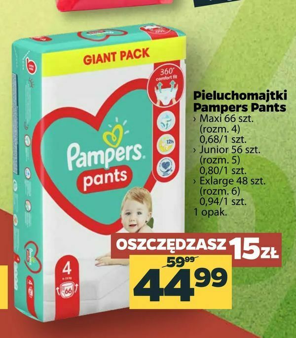 pampers sensitive chusteczki nawilżane 4 x 56 sztuk