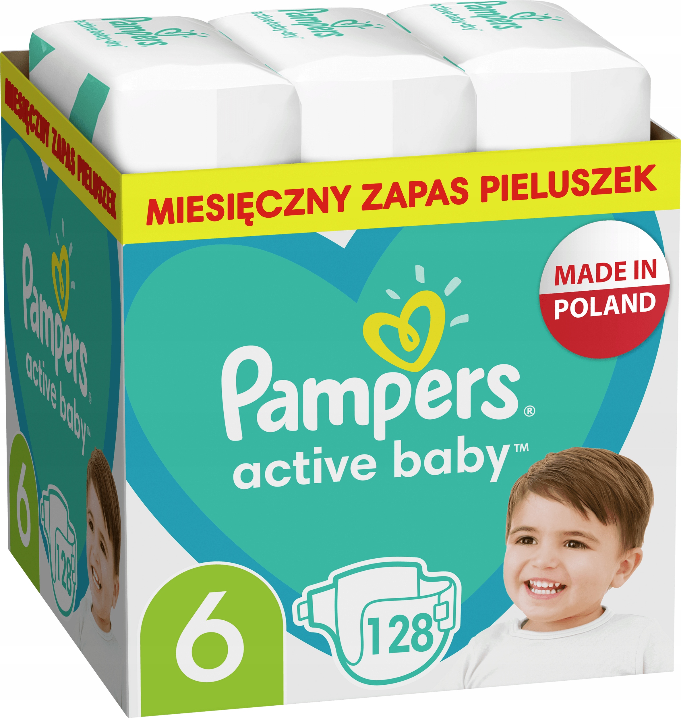 pampers new baby-dry pieluchy 3 mini 100szt