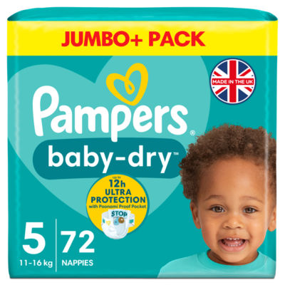 pampers 2 new baby dry jak wygladaja