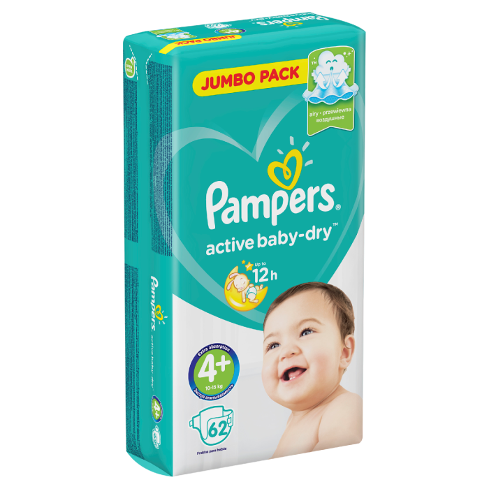 chusteczki pampers 6x64 fresh cleab