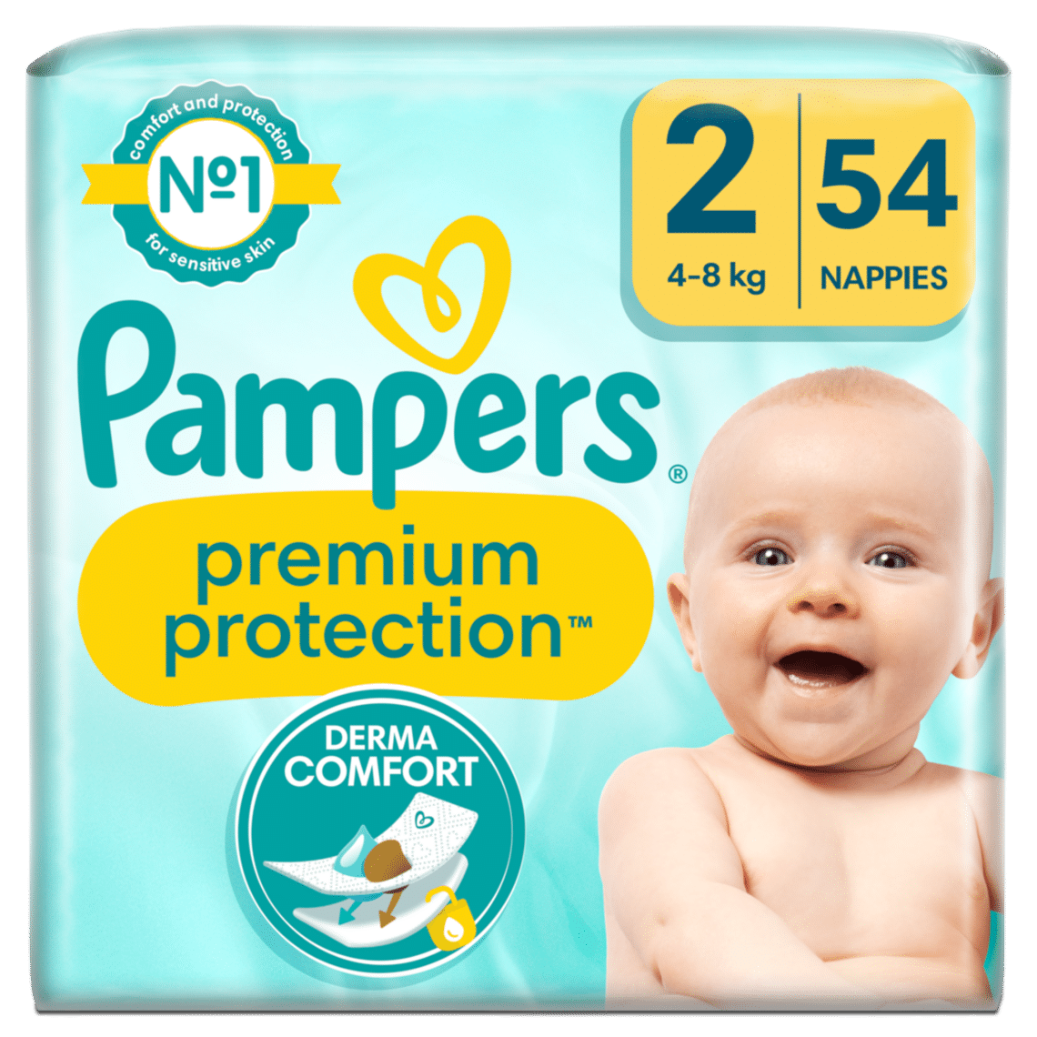 pampers 132 sztuki