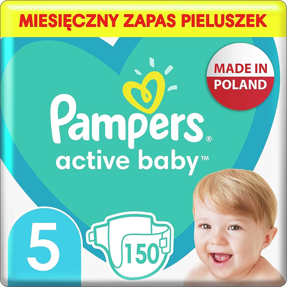 pampers active baby 3 66 szt