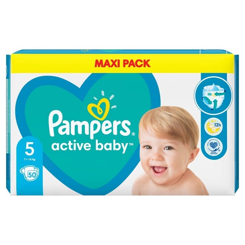 pampers pieluchy 1 43 sztuki