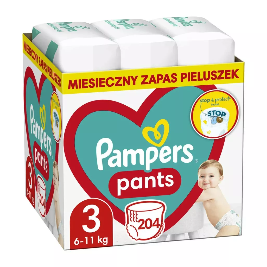 pieluchomajtki pampers pants 3