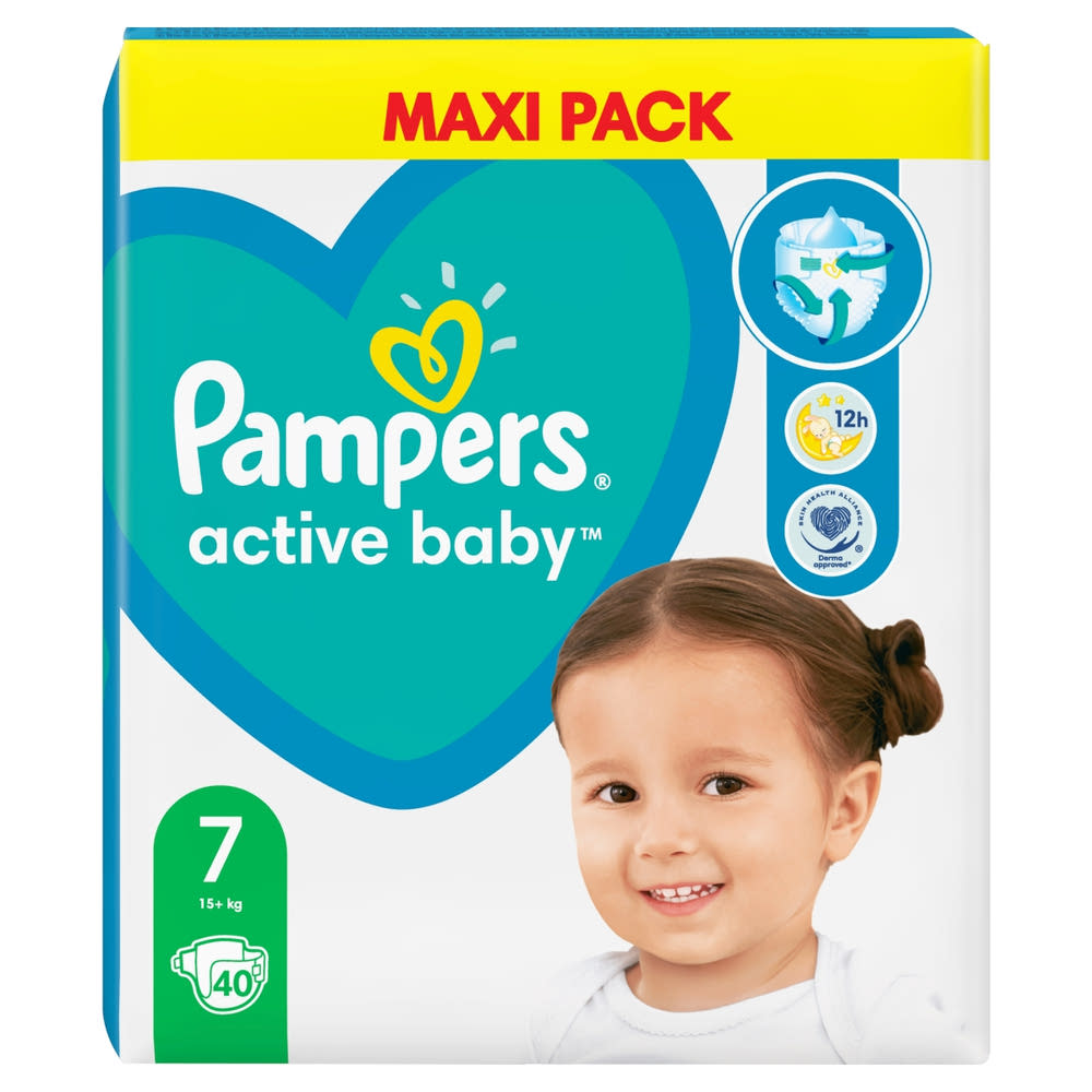 ceneo pampers 7