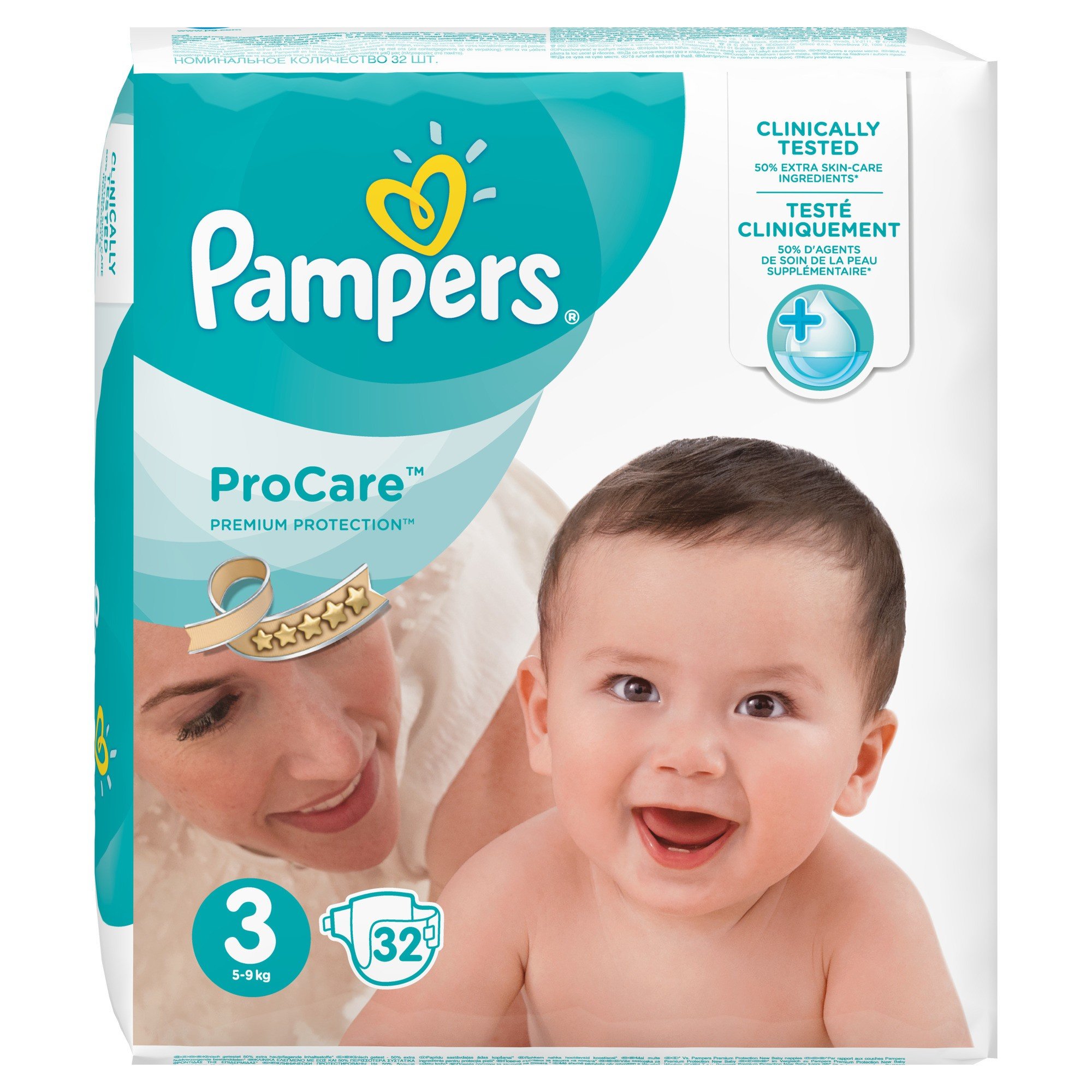 pampers actibe baby 3