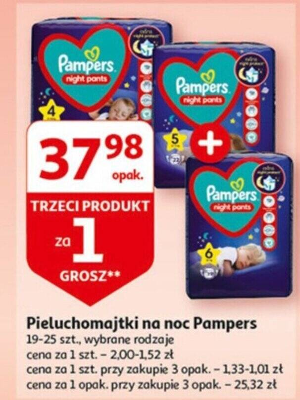 poerwsze pieluchy pampers