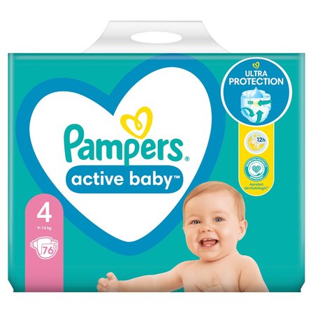 pampers flat diaper