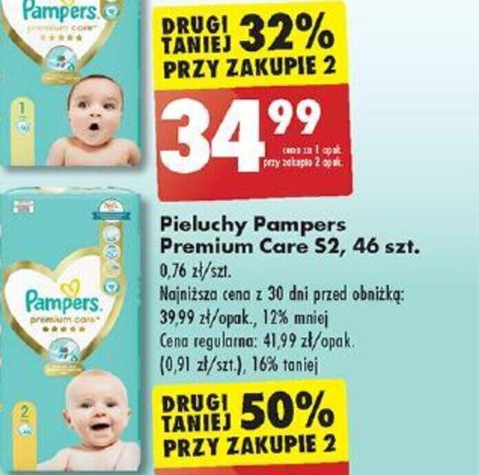 pieluchomajtki pampers na noc