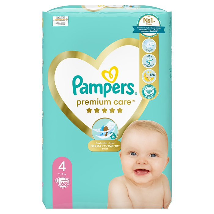 pieluchomajtki pampers 4 cena 52szt