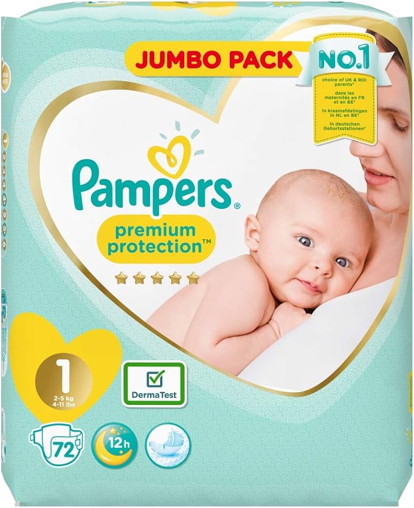 pieluchy pampers premium care 3 midi 120 szt