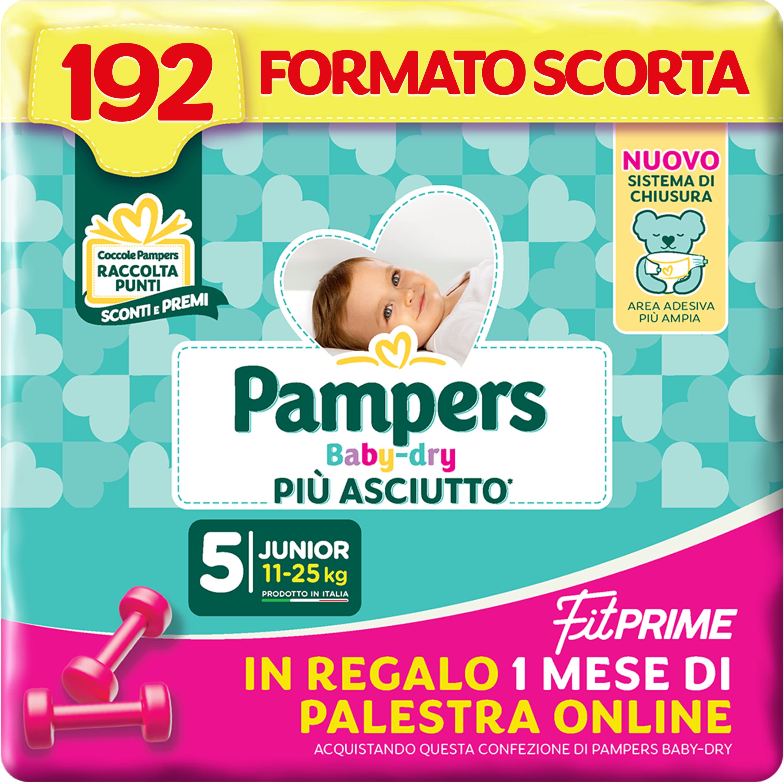 pieluchy pampers 1 22 sztuki