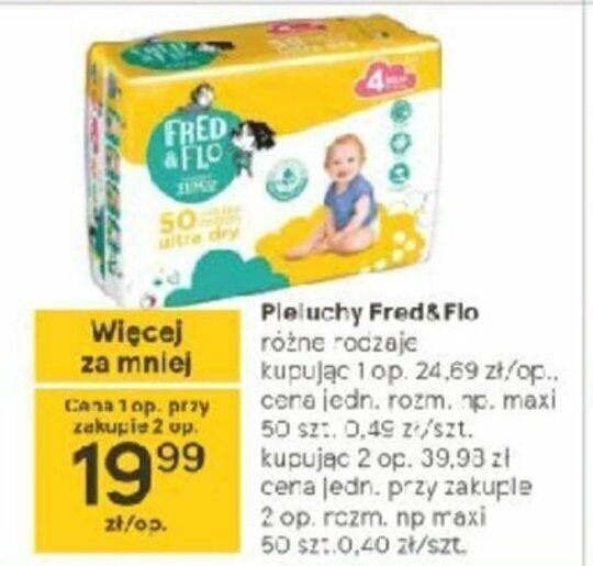 pampers rozmiar 4 promocje