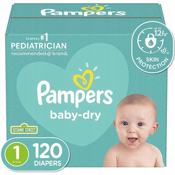 pampers pieluchy przedziały