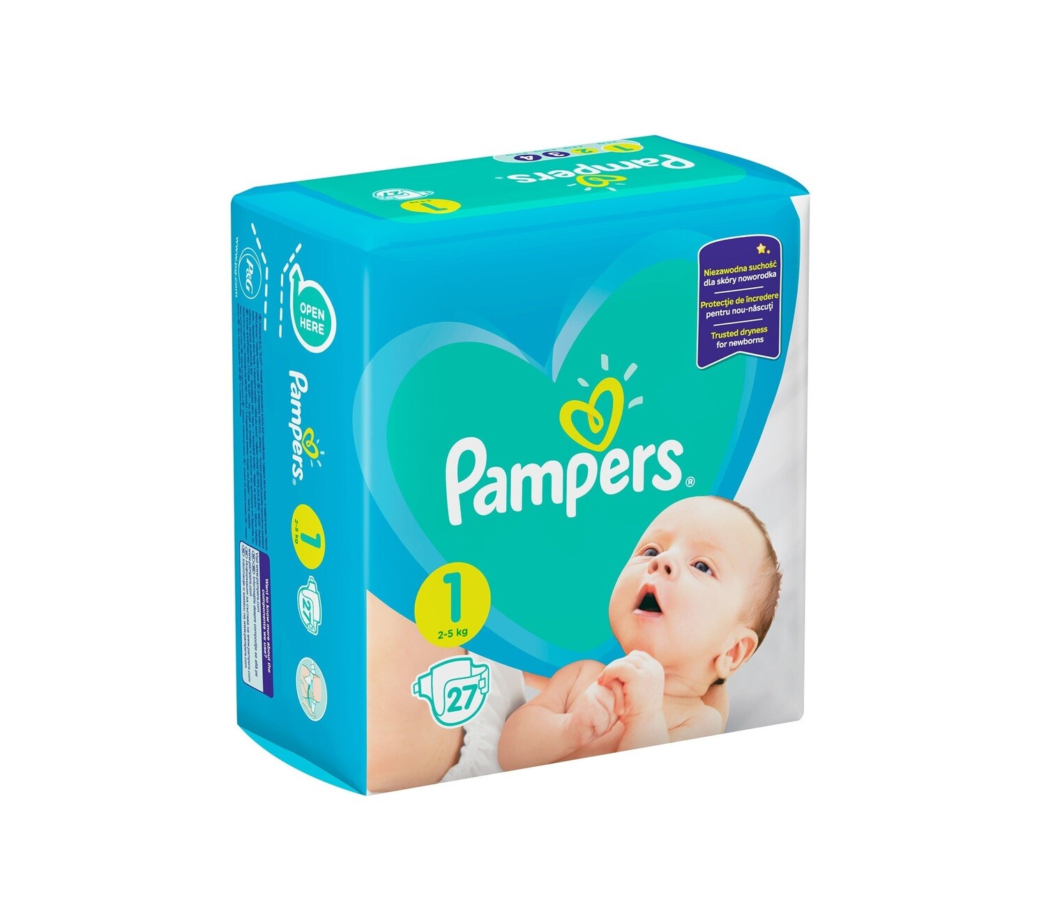 pampers premium care zapas na miesiac