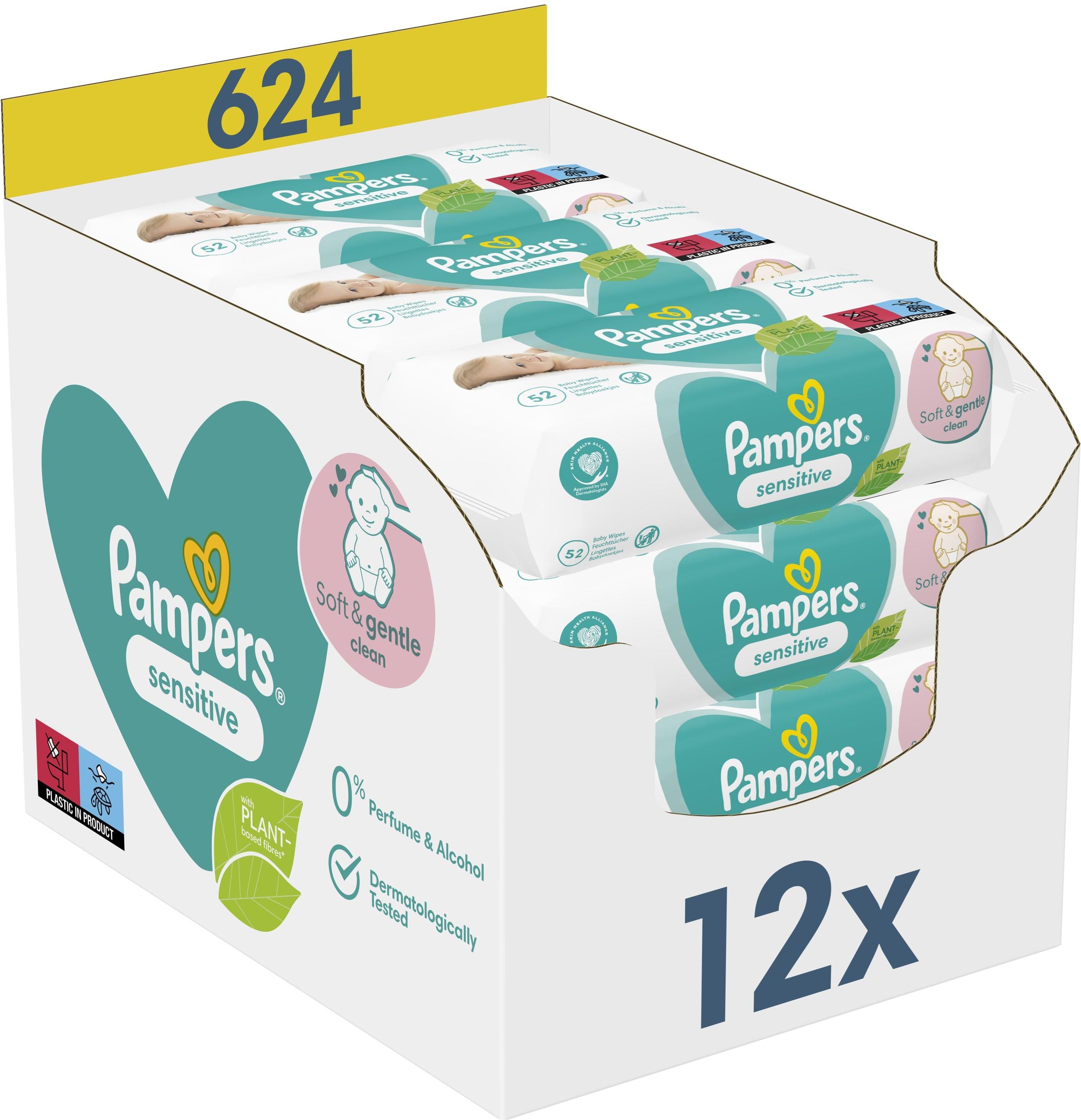 pampers mokre chusteczki