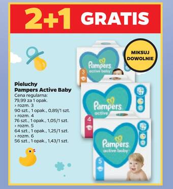 pieluchomajtki pampers 5 rossmann