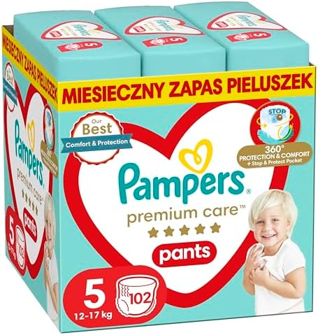 suchy pampers po 5 godzinach